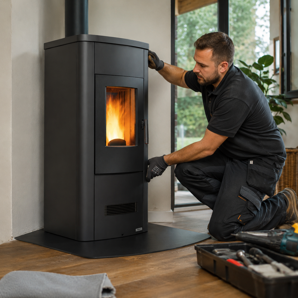 Installateur de chauffage bois et granulés à Meaux